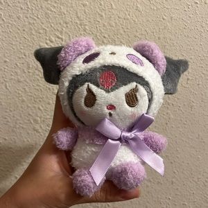 kuromi keychain plush